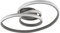 Reality Leuchten LED Deckenleuchte Sansa R62751107, Metall Nickel matt, inklusiv 18.5 Watt LED, Switch Dimmer