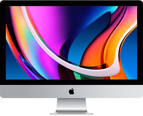 2020 Apple iMac with 3.8GHz Intel Core i7 (27-inch, 64GB RAM, 512GB SSD Storage, 8GB Radeon Pro 5500 XT) (Renewed)
