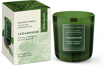Wood Candles (Cedarwood)