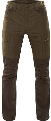 Härkila | Scandinavian Hosen | Professionelle Jagd Kleidung & Jagd Zubehör für Herren & Damen | Skandinavische Qualität Made to Last | Willow Green/Deep Brown, 54