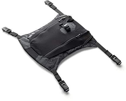 Gearlab Deck Ray, ultralight kayak deck bag, Deckhand (holds water bottle or bilge pump) (Black)