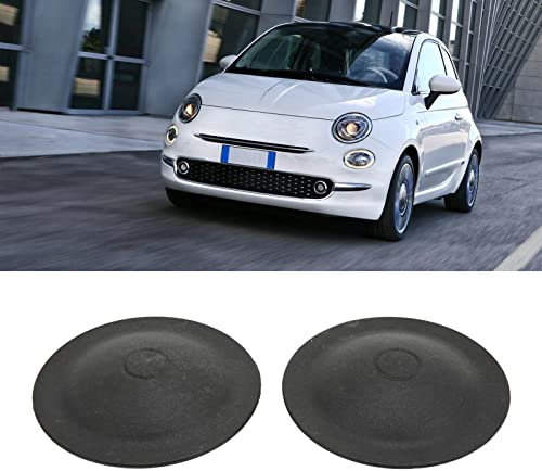Tefola Paire de couvercles de Montage de Suspension Avant, Couvercle d'écrou de Montage supérieur d'amortisseur Avant, 51938656 Remplacement pour Fiat 500 Abarth à partir de 2008