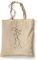 tradercat Jutebeutel bedruckt vintage One Line Art Silhouette Elegance 100% Baumwolle, Stoffbeutel bedruckt, jutebeutel aesthetic Woman jutebeutel spruch (Fashion One Line)