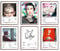 Lil Peep Musikalbum-Cover, Poster, Druck, Leinwand, Wandkunst, limitiert, signiert, Hellboy-Poster, Zimmer, ästhetisches Set, 6 Stück, Wohnheim-Dekor, 27,9 x 35,6 cm, ungerahmt