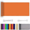 Balkon Sichtschutz Seitenmarkise 120 x 200 cm UV-Schutz Wetterfester 100% Privatsphäre Seilspannmarkise HDPE aus Starken Material für Seite den Balkon Garten Terrasse, Orange