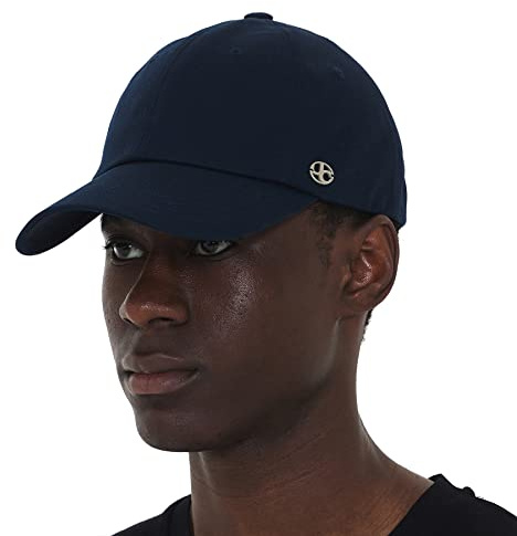 UNDERCONTROL Extragroße, übergroße Ballkappe mit hoher Krone für XXL-Großköpfe, handgenähtes Stahletikett, entspannter, Verstellbarer Verschluss, Unisex, Übergröße XL, Baumwolle, Dad Cap, Koreanisch