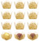 50 Pièces Papier Demballage De Chocolat De Truffe Design Creux Doublures Demballage De Bonbons Doublures en Papier Chocolat Doublures en Papier De Cuisson