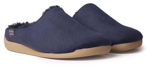 TONI PONS MOSUL-BD - Hausschuhe für Damen aus Stoff., Marineblau, 35 EU