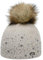 Eisbär Rana Lux Strickmütze Bommelmütze Damenmütze Wintermütze Beanie (One Size - beige)