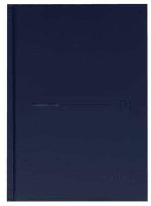 Oxford Classic, Terminplaner 2024, Tag pro Seite, A5, extra Hardcover, genäht, Spanisch, Blau