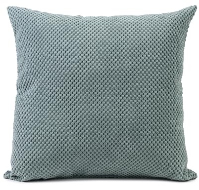 Gözze - Kissen Sven, Dekokissen in genoppter Optik, Weiches Sofakissen mit Füllung, 100% Polyester, 60 x 60 cm - Salbei