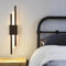 Comely Lámparas de Pared Interior LED, Moderna Negra Aplique de Pared de Diseño Lineal, 10W Apliques Largos Pared de Aluminio Acrílico para Salas, Escalera, Dormitorios, Pasillos, Blanco Cálido 3000K