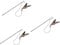 Beavorty 3pcs Kitten Teaser Interactive Cat Dangler Rod with Bell Toy for Indoor Play and Exercise Engaging Cat Chase for Fun and Natural Behavior