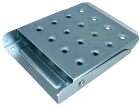 Paodduk Trittstufe Klappbar Wandmontage, Trittstufe für Bootsanhänger, robuste Trittstufe für Anhängertüren, klappbare Sicherheitstrittstufe für SUV, Pickup-Trucks