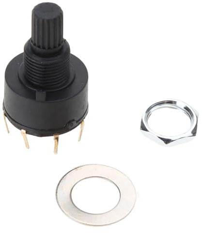 Band Switch RS16 Band Switches Replacement Plastic 16MM Rotary Band Switches Handle Length 15MM Axes Band Switches Easy