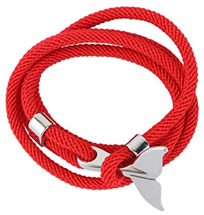 LIFKOME 3stücke Anchor Whale Tail Couple Bracelet Handgefertigtes Armband Für Jahrhunderte Alte Tradition Für Zu Geburtstagen Und Jubiläen Elegantes Design Für Jeden Anlass