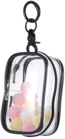 QUMIIRITY Transparente PVC Aufbewahrungstasche Für Figuren Und Puppen Tragbarer Organizer Mit Reißverschluss Strapazierfähige Blindbox Zum Sicheren Transport Und Übersichtlichen Display