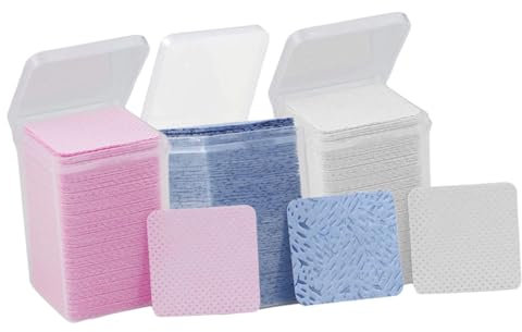 FRCOLOR Eyelash Glue Wipes Bottles Non-woven Glue Remover Cleaning Pads Salon Use