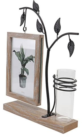 GOOHOCHY Bilderrahmen Eisen Fotorahmen Zum Aufstellen Bilderrahmen Deko Für Schreibtisch Nordisches Fotodisplay-tool