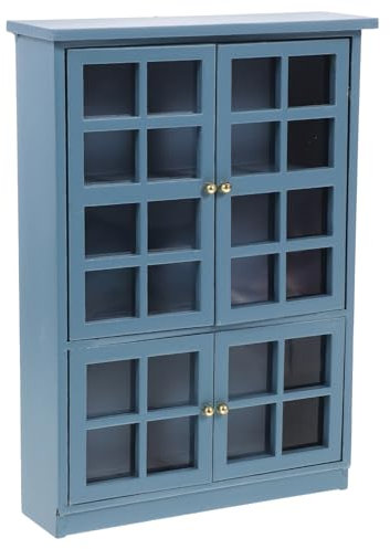 Yardwe Hausschrankmodell Aus Holz Verschleißfestes Puppenhausmöbel Für Dekoration Für Schlafzimmer Und Esszimmer