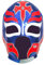 Echte mexikanische Luchador-Maske (Pro-Fit Erwachsenengröße) | Authentische Lucha Libre Wrestling-Maske | Hergestellt in Mexiko | Königsblau