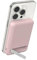 Belkin BoostCharge Pro Power Bank Magnetico 5000mAh con Qi2, caricabatterie portatile compatibile con MagSafe, supporto integrato, power bank wireless per iPhone 16, iPhone 15, 14 e altri, rosa