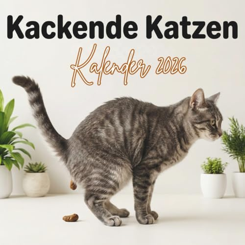 kackende katzen kalender 2026: Ein lustiger Katzen-Fotokalender voller Humor, Charme und Überraschungsmomente