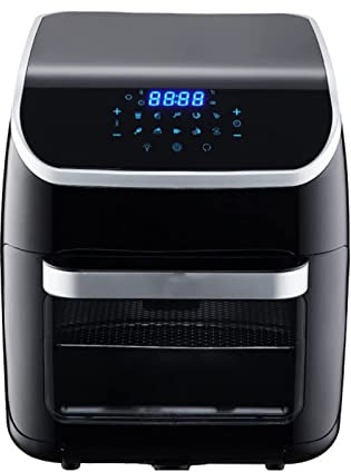 YNIYUJKL Friteuse À Air Chaud 12L, Four Électrique Intelligent pour La Maison, Machine À Frites, Très Grande Capacité. L'Ambition De Chaque Famille : Rechercher Le Bonheur.