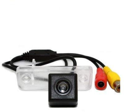 Dynavsal Einparkhilfe, Kamera für Nummerschildbeleuchtung, Kennzeichenbeleuchtung Farb Rückfahrkamera für C E CLS klasse Class W203 W211 W219 W209 300 (Nr. 1 Größe 25 * 65mm Down Round Edge)