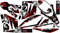 SKULL Stickers MZ MUZ RT 125 SX SM FULLKIT Dekor Aufkleber - DECALS