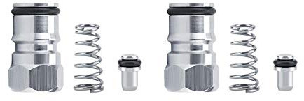 2 teile/satz Edelstahl Studie Fass Ball Lock Post Poppet Tritt Gas und Flüssigkeit Schnellkupplung Umbausatz für Hausbrauen 19/32 Gewinde