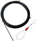 RUNCCI-YUN 10M Fish tape ribbon threader puller pull head, Electrical Wire Threader