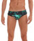 Arcweg Maillot de Bain Homme Slip Doublure avec Rembourré Souple Amovible Cordon de Serrage Réglable Confortable Feuille de Bambou L(EU)