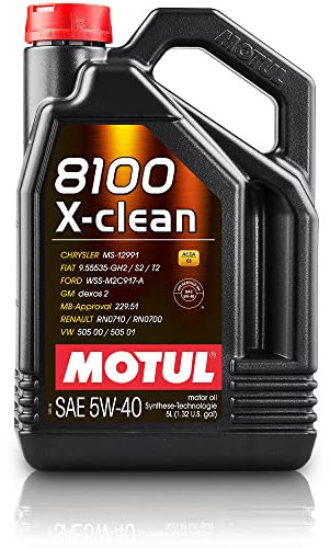 8100 X-Clean 5W-40, 5 Liter