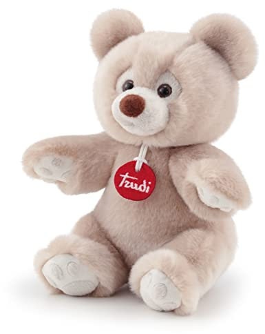 Trudi Bär Brando beige Plüschtiergeschenk für Weihnachten, Geburtstag und Valentinstag. Plüschbär | 18x23x14cm Taglia S | Klassische Teddybären | Modello 25627