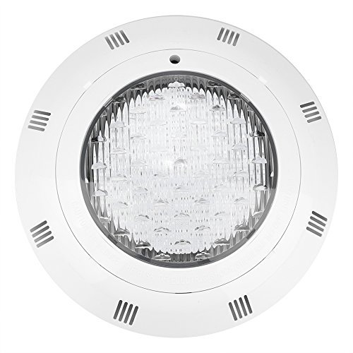 Haofy Foco Subacuático Impermeable 12V RGB LED Luz de Estanque 24W Cambio de Color Luz Decorativa para Exteriores con Control Remoto para Césped, Piscina, Acuario