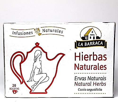 La Barraca Infusión Laxante 12 unidades x 20 Sobres (240 Sobres) Cassia Angustifolia - Infusiones Naturales Hierbas Naturales en bolsitas de te.