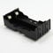2 Cell 18650 Battery Holder Case Box Leads Pins PCB Board Mount Plastic