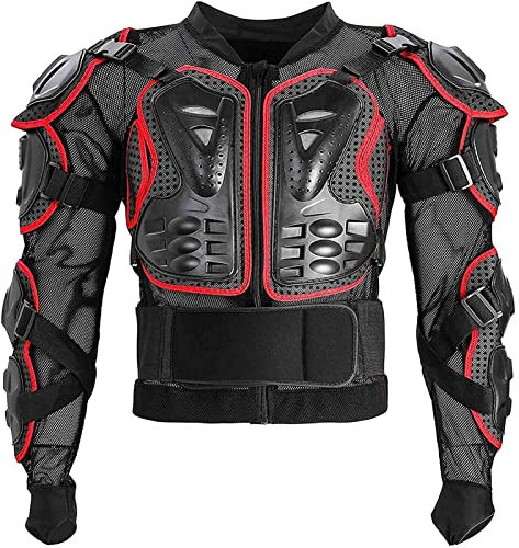 Motorcycle Protective Clothing Jacket Professional Breastplate Motocross Protector Jackets Breastplate for Men Women (Color : B, Size : XL)