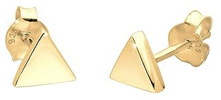 Elli Ohrringe Damen Ohrstecker Basic Dreieck Geo in 925 Sterling Silber