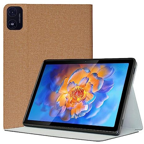 YGoal Custodia per Teclast M50 Pro - Slim Sottile Leggera in PU Pelle Folio Cover Protettiva Case per Teclast M50 Pro 10.1 Tablet, Oro