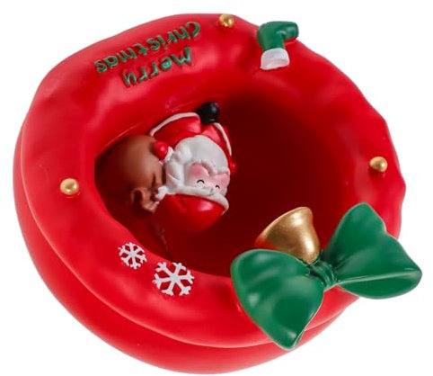 PRETYZOOM Weihnachtsstern Leuchtet Urlaub Nachtlichter Weihnachtsmann Erleuchten Weihnachtsnachtlicht Weihnachtszwerg-nachtlicht Winterliche Tischleuchten Harz Student Karikatur