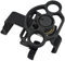 Mini volante de Controlador para PS5/PS5 Slim,Volante de juego de carreras Accesorio auxiliar Volante de simulador de juegos de carreras