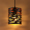 Comely Lámpara Colgante Vintage de Metal, Lámpara de Techo Industrial Negra, Pantalla Jaula Retro Luz de techo E27 para Cocina, Sala, Comedor, Dormitorio, Pasillo