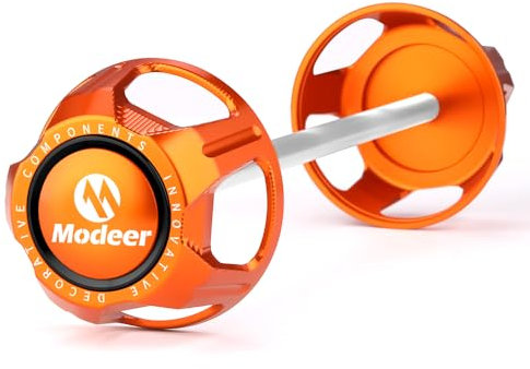 Modeer Per K.TM 1390/1290 SUPER DUKE R/GT/R EVO/RR moto protezione anticaduta asse forcella crash Slider Guard 1290/1390 super duke r accessori (arancione/nero)