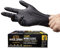 Guantes De Nitrilo EXTRARESISTENTES Para Todos Los Trabajos. Guantes De Nitrilo C/ Textura. Negros, Tres Tallas. Guantes Nitrilo Para Mecanico, Cocina, Medicina, Etc. Diamantado Y Sin Polvo (Talla XL)