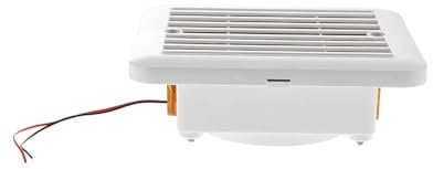 lüftungsgitter für wohnmobile Boot, Marine, Wohnmobil, Anhänger, Seitliche Entlüftung, Abluftventilator, Weiß, Schwarz maxxfan(White)