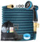 KETTOYA 200FT Expandable Garden Hose, Flexible Water Hose with 10-Pattern Spray Nozzle, Leak-Proof Retractable Heavy Duty Hose Pipe, 4-Layer Latex Core, Durable 3750D, Brass Alloy Connector, Kink-Free
