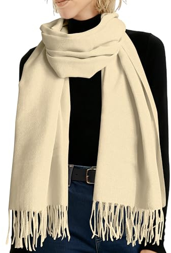 Turmaster Schal & Tücher für Damen-200x70cm Großer Schal Stola für Abendkleid Hochzeitf, Winter Warm Pashmina Schalmit box