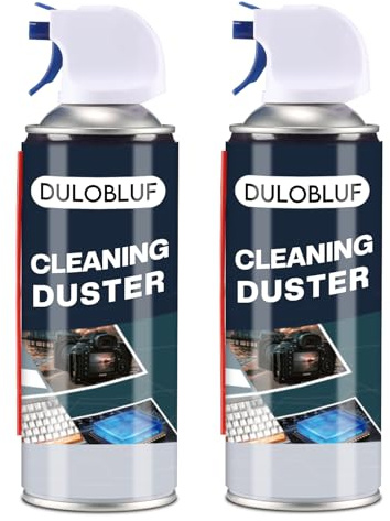 DULOBLUF Compressed Air Duster- Computer Air Duster Blower for Laptop